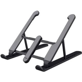 Suporte para Notebook Trust Primo Dobrável, Antiderrapante, Ergonômico, Leve, Até 16", Cinza - 25379