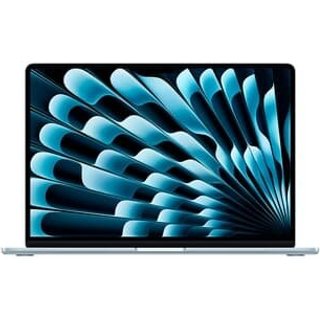 MacBook Air Apple 15" Chip M4, CPU 10 Núcleos, GPU 10 Núcleos, Neural Engine 16 Núcleos, 16GB, SSD 256GB, Azul-céu - MC7A4BZ/A