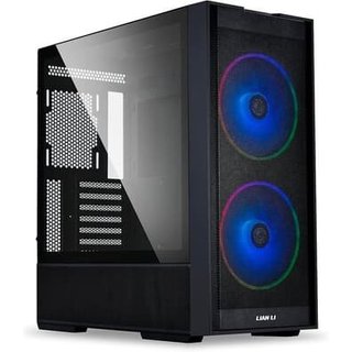 Gabinete Gamer Lian Li Lancool 206 RX, Mid Tower, ARGB, ATX, Lateral em Vidro Temperado, Preto - LANCOOL 206RX