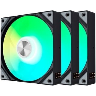 Kit com 3 Ventoinhas Tryx ROTA SL, ARGB, 120mm, Preto - F-R120A-AM3M-G0K