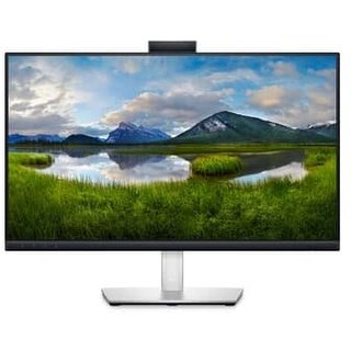 Monitor Dell 23.8", FHD, 60Hz, 5ms, IPS, DisplayPort e HDMI, Ajuste de Altura, Webcam, Microfone e Som Integrado - C2423H