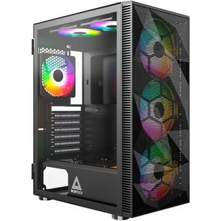 Gabinete Gamer Montech X3 Mesh, Mid-Tower, Painel Frontal em Mesh, Com 6X Fans, Preto - X3MESHBK