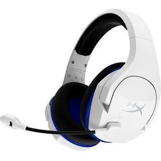 Headset Sem Fio Gamer HyperX Cloud Stinger Core, Drivers 40mm, PS5 PS4 e PC, Branco e Azul - 4P5J1AA