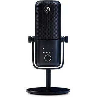 Microfone Condensador Elgato Wave 3 Podcast, USB, Solução de Mixagem Digital, Anticliping, Preto - 10MAB9901