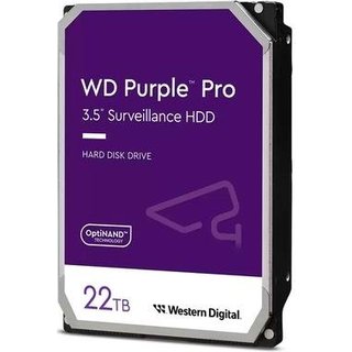 HD WD Purple Pro, 22TB, 7200 RPM, Cache 512MB, 3.5, SATA - WD221PURP