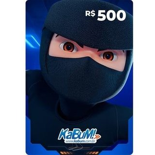 Gift Card KaBuM: 500 Reais - Código Digital