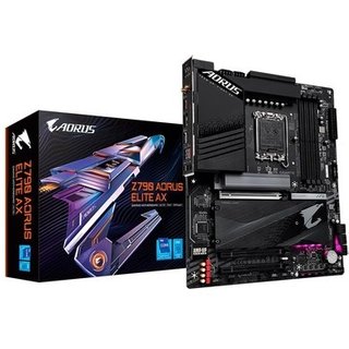 Placa-Mãe Gigabyte Z790 Aorus Elite AX, LGA 1700, ATX, DDR5, Wi-Fi, Preto - Z790 AORUS ELITE AX