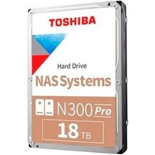 HD Toshiba 18TB N300 Pro NAS, 7200 RPM, 3.5, SATA - HDWG51JXZSTB