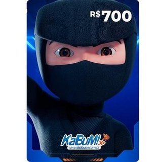Gift Card KaBuM: 700 Reais - Código Digital
