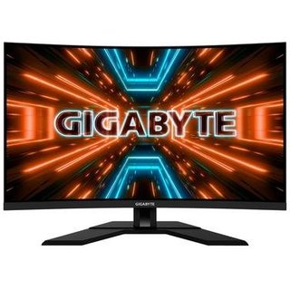 Monitor Gamer Curvo Gigabyte 31.5", QHD, 170Hz, 1ms, FreeSync Premium Pro, HDR 400, USB-C, Altura Ajustável, Preto - M32QC