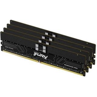 Memória RAM para Servidor Kingston Fury Renegade Pro, 128GB (4x32GB), 4800MHz, DDR5, ECC Reg CL36, PnP, Preto - KF548R36RBK4-128