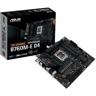 Placa-Mãe ASUS TUF Gaming B760M-E D4, Intel, M-ATX, DDR4, Preto - 90MB1E90-M0EAY0
