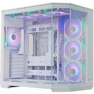 Gabinete Gamer Husky Dome 950, Mid Tower, ARGB, ATX, Lateral e Frontal em Vidro, 10x Cooler Fan ARGB, Branco - HGN950BR