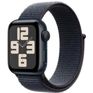 Apple Watch SE GPS, Caixa Meia-Noite de Alumínio de 40 mm, Pulseira Loop Esportiva Tinto - MXEA3BE/A