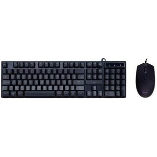Kit Gamer Dazz Shadowstrike DUO, Teclado com Iluminação Rainbow, ABNT2 + Mouse, 3600DPI Huano, Preto - 62000175
