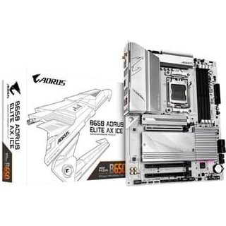 Placa Mãe Gigabyte B650 Aorus Elite X AX Ice, Wi-Fi, AM5, ATX, DDR5, HDMI, M.2, Bluetooth - 9MB65ELXI-00-10