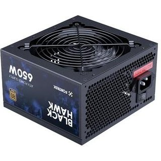 Fonte Fortrek Black Hawk, 650W, 80 Plus Bronze, ATX, Sem cabo, Preta - 83589