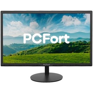 Monitor PCFort 20", HD, 60Hz, VGA e HDMI, Preto - F2030