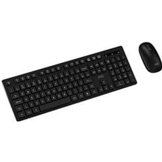 Kit Teclado e Mouse Sem Fio AOC 2.4G Wireless Set, Preto - KM300 BK