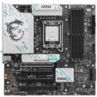 Placa Mãe MSI B860M GAMING PLUS WIFI, Intel, mATX, DDR5 UDIMM, Wi-Fi 7, Preto - B860MGPW