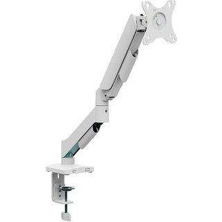 Suporte de Mesa Articulado Bluecase Ergo Flexy para Monitor, 17"" a 32"", Suspensão a Gás, Até 9kg, Branco - BSMTS01-1WBX