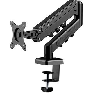 Suporte de Mesa Articulado para Monitor de 17"" a 32"" FlexiSpot F5, Ajustes com Pistão a Gás, VESA, Preto - F5B