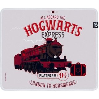 Mousepad Gamer Harry Potter Expresso Hogwart's, 320x270x3mm, Tamanho M, Branco - HP-934