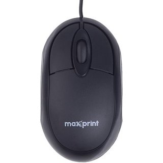 Mouse Maxprint Essential MO1000, USB, 1200 DPI, Preto - 60000164