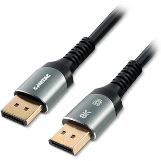 Cabo DisplayPort 1.4 8K Comtac, HDR, G-Sync e FreeSync, 32.4Gbps, 2 Metros - 22129471
