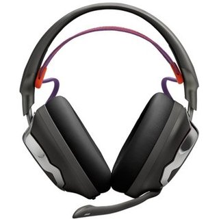 Headset Gamer Sem Fio JBL Quantum 950, Com Microfone, Bateria Dupla e Recarregamento na Dock Station, Preto - JBLQTUM950BLK