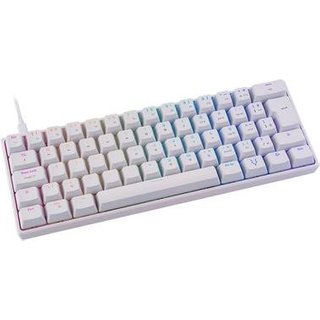 Teclado Mecânico Gamer Husky Blizzard, 60%, RGB, Switch Gateron Red, ABNT2, Branco - HTG001BRVR