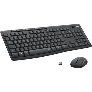 Teclado e Mouse sem fio Logitech MK295 com Digitação e Clique Silencioso, Conexão USB, Pilhas Inclusas e Layout ABNT2 - 920-009793