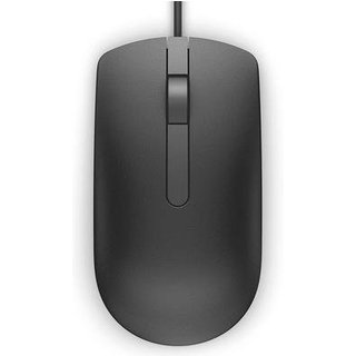 Mouse Óptico Dell, 1000 DPI, USB, Preto - MS116