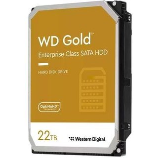 HD WD Gold Enterprise Classe, 22TB, 7200 RPM, Cache 512MB, SATA - WD221KRYZ