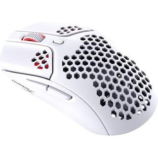 Mouse Gamer Sem Fio HyperX Haste, 16000 DPI, 6 Botões, Branco - 4P5D8AA
