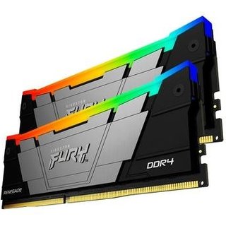 Memória RAM Kingston Fury Renegade, RGB, 16GB, DDR4, (2x8GB), 4200MHz, CL19, Preto - KF442C19RB2AK2/16