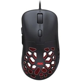 Mouse Gamer AOC GM510, RGB, 16000 DPI, 6 Botões, Preto - GM510B/FG