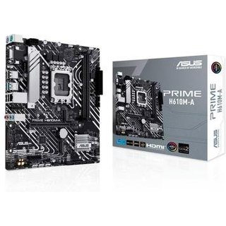 Placa-Mãe ASUS Prime H610M-A, Intel, M-ATX, DDR5, Preto - 90MB1G20-M0EAY0