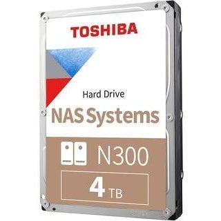 HD Toshiba N300, 4TB, 7200 RPM, NAS, 3.5', SATA - HDWG740XZSTC