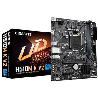 Placa Mãe Gigabyte H510m K V2, Intel LGA 1200, Micro ATX, DDR4, HDMI, M.2 - 9MH51MKV2-00-G10