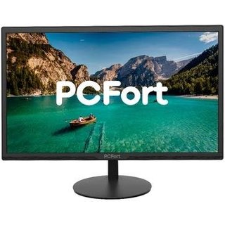 Monitor PCFort 21.5", Full HD, 60Hz, VGA e HDMI, Preto - F2130
