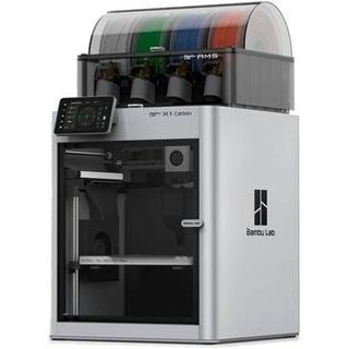 Impressora 3D Bambu Lab X1-Carbon com AMS, Velocidade de Impressão 500mm/s, Wi-Fi, Bambu-Bus, Bivolt - X1CC - PF001-P+SA001