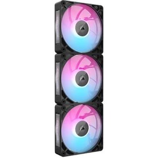 Kit com 3 Ventoinhas Corsair RX MAX RGB Series, iCUE LINK RX120 MAX RGB, 120mm, Preto - CO-9051034-WW