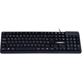 Teclado Maxpritn TE 2001, Perfil Baixo, USB 2.0, Teclas Flutuantes, ABNT2, Preto - 60000155