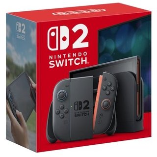 Console Nintendo Switch 2, 256GB, Preto, Azul e Vermelho