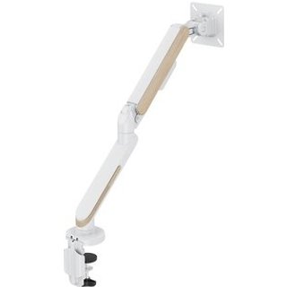 Suporte de Mesa Articulado para Monitor de 17" a 39" FlexiSpot M9, Ajustes com Pistão a Gás, VESA, Branco - M9-WO