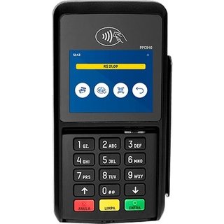 Pin Pad GERTEC PPC940, Conexão USB, com Tela Touchscreen, Preto - 70300095