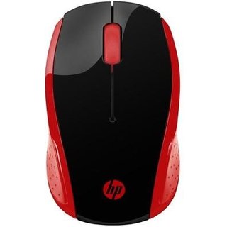 Mouse HP Sem Fio 200 Oman Vermelho - 2HU82AA
