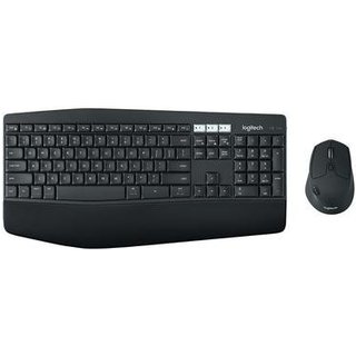 Combo Teclado e Mouse sem fio Logitech MK850 com Teclado com Apoio, Mouse Destro, USB Unifying ou Bluetooth e Pilha Inclusa - 920-008219