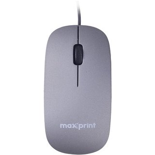 Mouse Maxprint Surface, USB, 1200 DPI, Design Slim, Cinza - 60000160